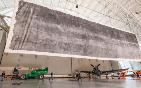 The Great Picture - 3000 Square foot photograph at The Smithsonian National Air and Space Museum